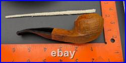Handmade briar tobacco pipe