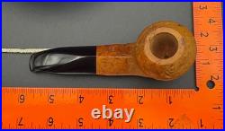 Handmade briar tobacco pipe