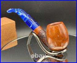 Handmade briar tobacco pipe (6mm Filter)
