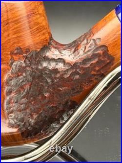 Handmade briar tobacco pipe (6mm Filter)