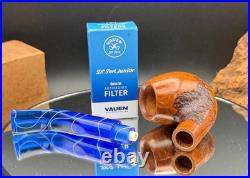 Handmade briar tobacco pipe (6mm Filter)