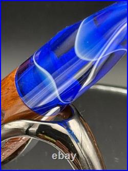 Handmade briar tobacco pipe (6mm Filter)
