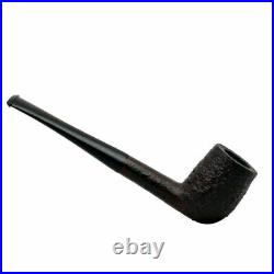 Handmade straight billiard sandblasted lightweight vintage tobacco smoking pipe
