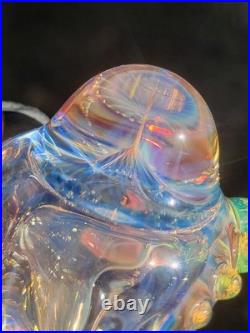 Heady Glass 5.55 Tobacco Smoking Handmade Fumed Pipe Art Glass