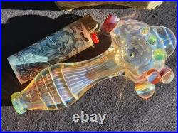 Heady Glass 5.55 Tobacco Smoking Handmade Fumed Pipe Art Glass