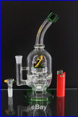 Hookah 10inch POLLO-FB Water Pipe Heavy Glass Pipe Glass Smoking Pipe Glass