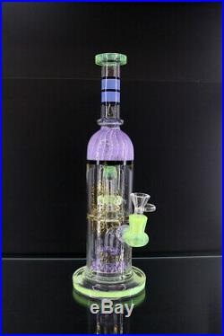 Hookah 12inch DD 004 Blue Water Pipe Heavy Glass Pipe Glass Smoking Pipe Glass