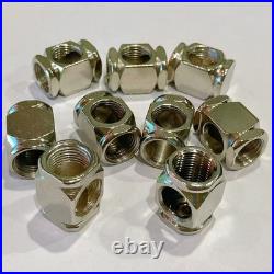 Inhale Metal parts for smoking pipes lamp parts connector 2 way Square arm back