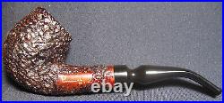 J. M. Boswell Vintage Pipe with Preben Holm Fancy Sandblast Box with Preben H. Bag
