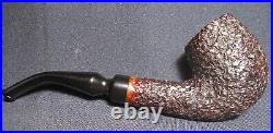 J. M. Boswell Vintage Pipe with Preben Holm Fancy Sandblast Box with Preben H. Bag