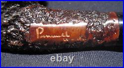 J. M. Boswell Vintage Pipe with Preben Holm Fancy Sandblast Box with Preben H. Bag