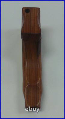 Jack Herer Double Barrel Ricocheting Vortex Smoking Wood Hand Pipe Original Pouc
