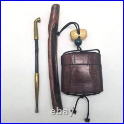 Japanese Samurai Kiseru Tobacco Smoking Pipe SET EDO Style Brand new