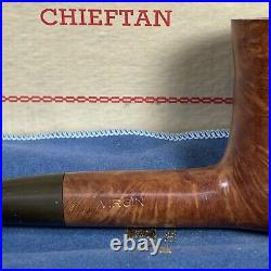 Jarl Chieftan Virgin Tobacco Pipe Unused In Box with Sleeve Made in Denmark