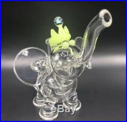 King Micro Elephant Wax Rig TOBACCO Smoking Glass Pipe Heady