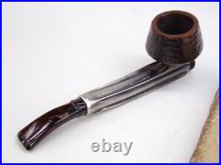 Kirsten CX (cavalier) Quarterbent Estate Pipe, Kirsten Bowl, New Lucite Bit