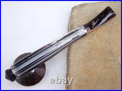 Kirsten CX (cavalier) Quarterbent Estate Pipe, Kirsten Bowl, New Lucite Bit