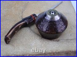 Kirsten CX (cavalier) Quarterbent Estate Pipe, Kirsten Bowl, New Lucite Bit