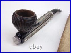 Kirsten Tx Quarterbent Estate Pipe, Kirsten Briar Bowl, New Vulcanite Bit