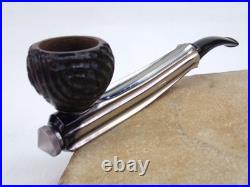 Kirsten Tx Quarterbent Estate Pipe, Kirsten Briar Bowl, New Vulcanite Bit