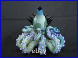 Kraken Octopus Glass Smoking Pipe A One-of-a-Kind Glass Pipe Collectibles