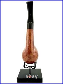 LARGE UNSMOKED GBD UNIQUE Tobacco Pipe with Original Box and Pouch. RARE
