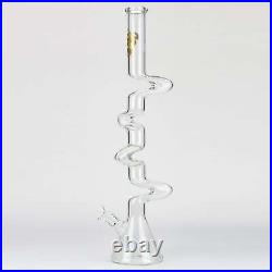 Large Glass Water Pipe Bong Hookah Smoking Heavy Bowl Beaker Bubbler 27