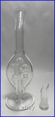 Liquid Couture 7 Hole Mini 10mm Swiss Perc Bubbler Tobacco Water Pipe withDome USA
