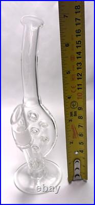 Liquid Couture 7 Hole Mini 10mm Swiss Perc Bubbler Tobacco Water Pipe withDome USA