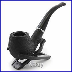 Lot 10 Black Foldable Stand Smoking Pipe Tobacco Plastic Cigar Pipe Rack Holder