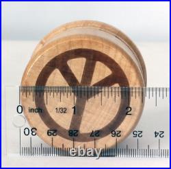 (Lot of 20) PEACE Symbol Smoking Pipe & 3pc Grinder Thick Ceramic 5.5 Gift Box