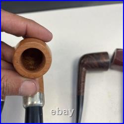 Lot of 4 Vintage Estate Tobacco Smoking Pipes