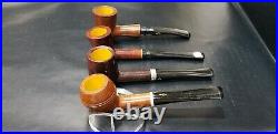 Lot of 4 Vintage Yello Bole Tobacco Pipes, New Old Stock