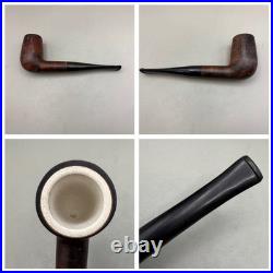 Lot of 8 NOS Italy Meerschaum Lined Tobacco Pipes Mixed Smooth & Rusticated