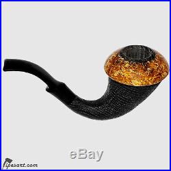 Luxury Morta Calabash Smoking Pipe Kit By Master Provenzano- 5 Cups Set Vip