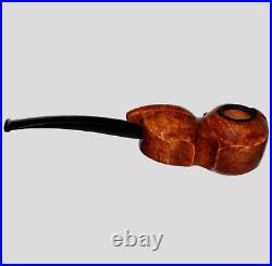 Luxury Violin Freehand Smooth Tobacco Briar Smoking Pipe Kit- Master Cascia