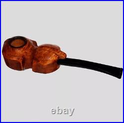 Luxury Violin Freehand Smooth Tobacco Briar Smoking Pipe Kit- Master Cascia