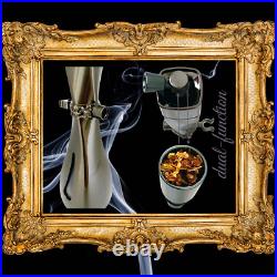 Luxury Water Pipe for Smoking (black)