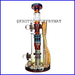 Luxury and Exotic Glass Bong in BOX Water Pipe Style 2
