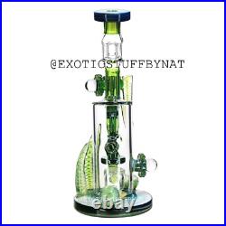 Luxury and Exotic Glass Bong in BOX Water Pipe Style 2