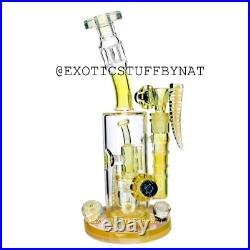Luxury and Exotic Glass Bong in BOX Water Pipe Style 2