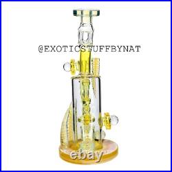 Luxury and Exotic Glass Bong in BOX Water Pipe Style 2