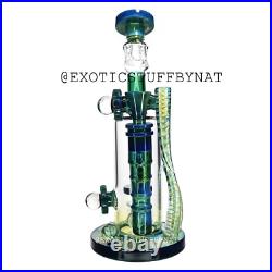 Luxury and Exotic Glass Bong in BOX Water Pipe Style 2