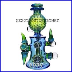 Luxury and Exotic Glass Bong in BOX Water Pipe Style 3