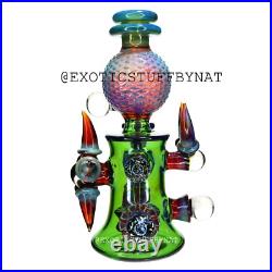 Luxury and Exotic Glass Bong in BOX Water Pipe Style 3