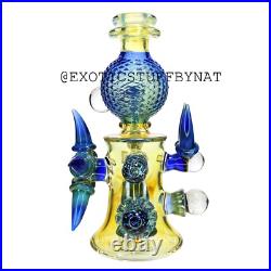 Luxury and Exotic Glass Bong in BOX Water Pipe Style 3