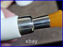MBSD Deluxe Triple-Silver Squat Tomato Spigot Meerschaum Tobacco Smoking Pipe