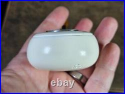 MBSD Deluxe Triple-Silver Squat Tomato Spigot Meerschaum Tobacco Smoking Pipe