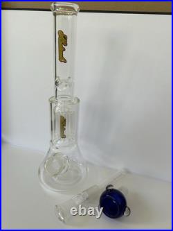 MEDICALI 12 Inch Double Chamber Beaker With 8 Percolators Smoking Tobacco Pipe