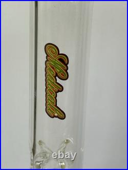 MEDICALI 12 Inch Double Chamber Beaker With 8 Percolators Smoking Tobacco Pipe